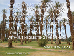Matthew 23:23