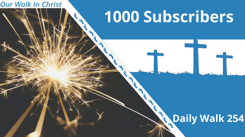 Celebrating 1000 Subs! | Daily Walk 254