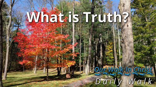 What is Truth | Daily Walk 46