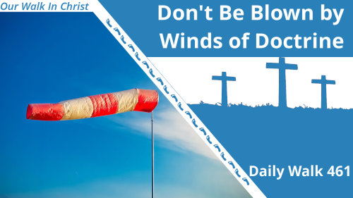 Don't Be Blown by Every Wind of Doctrine | Daily Walk 461