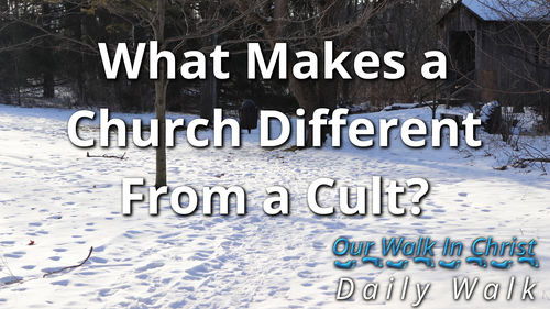 Cults vs Churches | Daily Walk 94